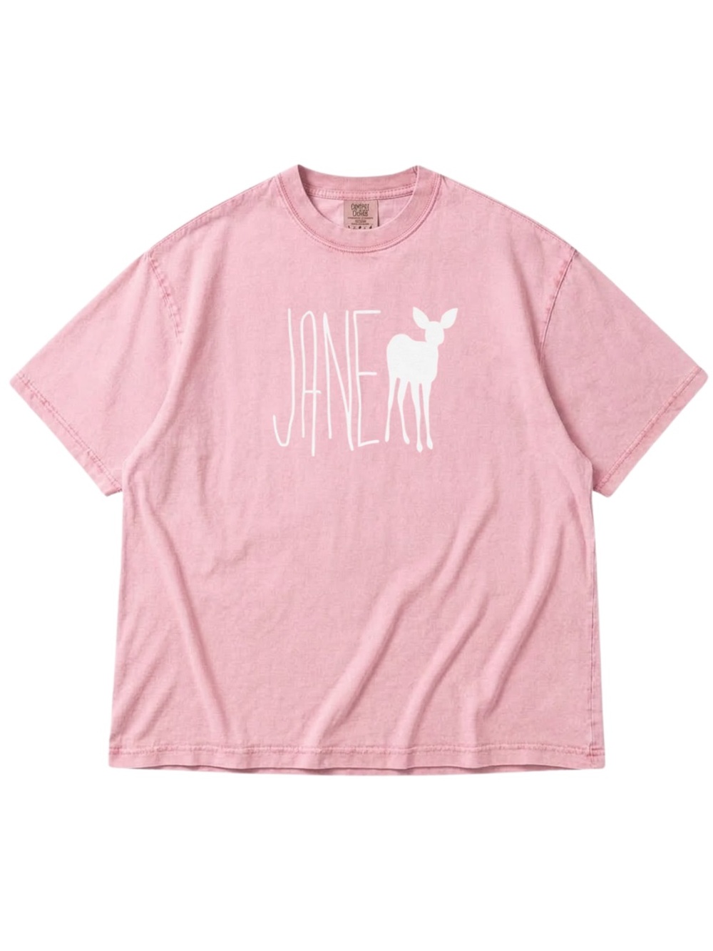 Comfort Colors Blossom 'Jane' Deer Graphic Tee, Gift For Her, For Him